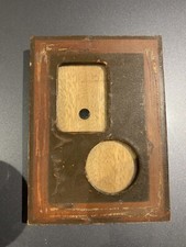 cornice cuoio Pelle Legno