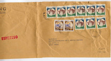 STORIA POSTALE CASTELLI - ESPRESSO 3°P  MULTICOLORE 1996 LIRE 7050 (CAS_376)