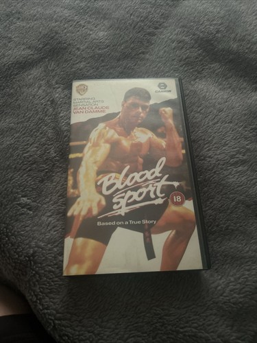 Blood sport vhs - blood,
