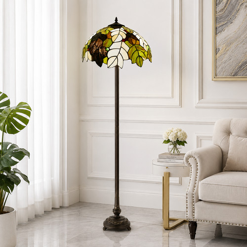 Lampada terra stile - da, tiffany