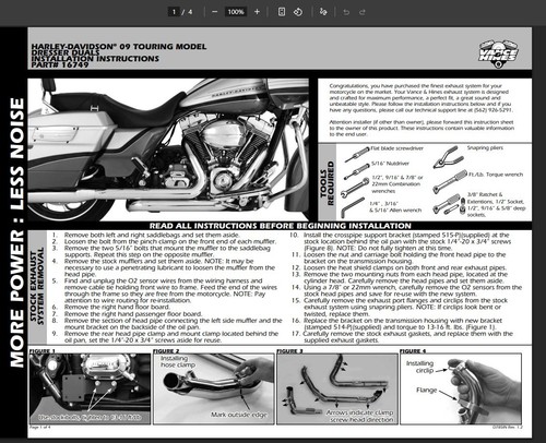 Scarico harley davidson - scarico, harley-davidson