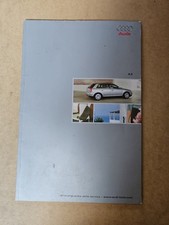 Audi A3  Brochure In Lingua Italiana 06/2001