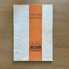 ⭐️⭐️⭐️QUAD 33 303 Manuale Manuale Manuale Manuale Originale ⭐️⭐️⭐️