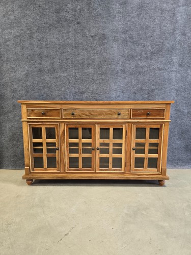 Rustic solid wood buffet - solid,