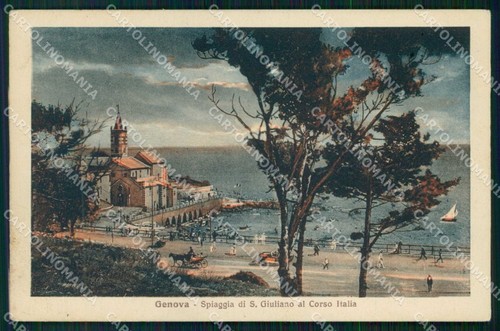 Genova città spiaggia s - città,