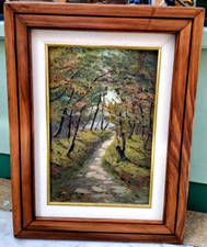 PITTORE SAVERIO SEASSARO--CASANOVA DI ROVEGNO DEL 1968--BELLISSIMO!