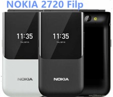 Telefono originale Nokia 2720 Flip (2019) 4G LTE Dual SIM KaiOS sbloccato NUOVO