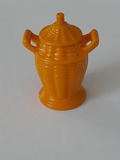 Playmobil panier et couvercle orange pour pirate bateau voilier ile maison 1900