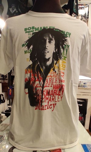 Shirt bob marley stampa - t-shirt, "