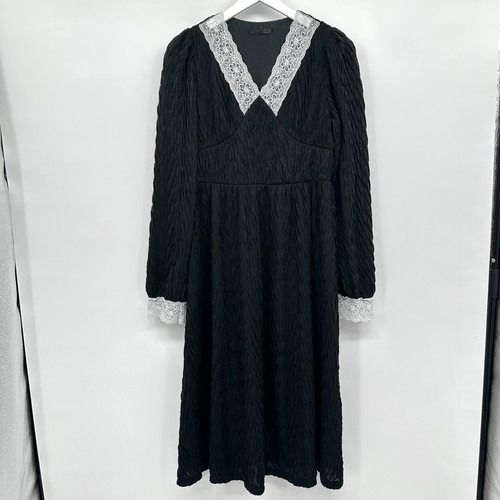 Abito dazy taglia large nero - dazy,