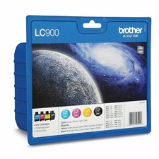 Cartucce ORIGINALI Brother - LC900BK - LC900C - LC900M - LC900Y per DCP/ MFC
