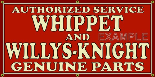 Whippet willys knight ricambi - whippet,