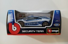 Burago 1:64 Lamborghini Gallardo Polizia Di Stato Italiana Police Supercar Italy