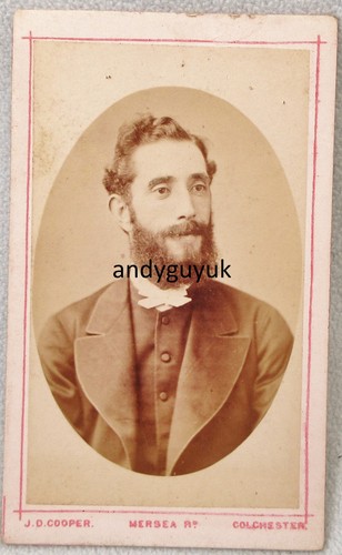 Cdv man named rev davidson - rev,