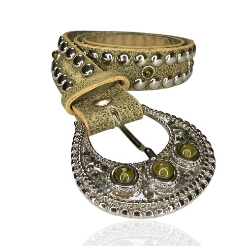 Cintura leatherock pietra - l,