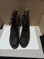 Anfibi Militari Esercito tipo Paracadutisti. Mis. 42.  Usati.