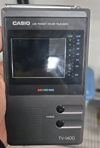 Casio televisore lcd tascabile - casio,