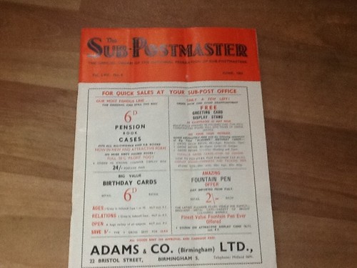 1961 the sub postmaster - 1961, sub-postmaster