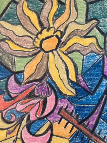 Molto bella disegno fiore - molto,