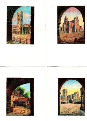4357 4 cartoline cards - #4357.,