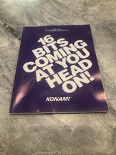 KONAMI A2 POSTER DOUBLE FACE
