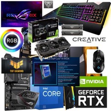 PC GAMING Desktop INTEL i9 11900K - ASUS TUF RTX 3060 Ti Z590 850 Watt Rog 32GB