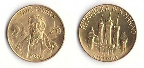 1984 san marino lire - 1984, 20