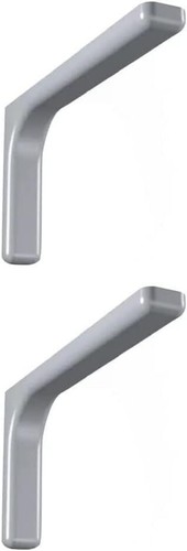 Coppia staffe reggimensola - coppia,