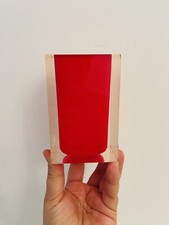 ? vasetto portapenne vintage in resina stile cubi enzo mari