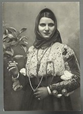 VECCHIA CARTOLINA COSTUMI