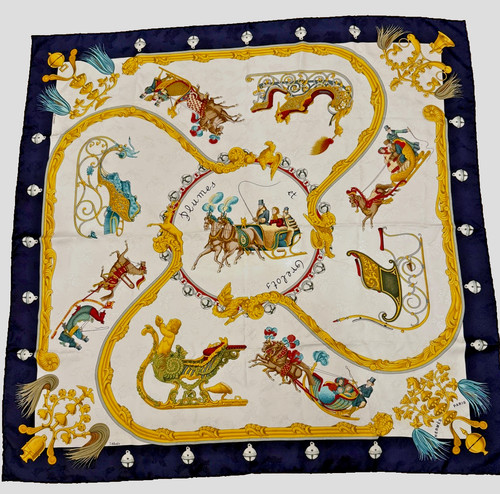 Sciarpa seta hermes - di,