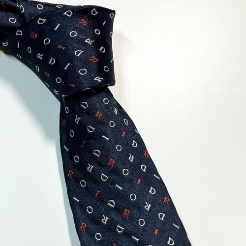 Cravatta stretta logo dior - cravatta,