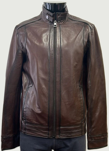 Bomber uomo vera - , pelle