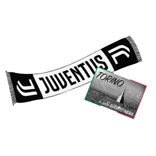 Sciarpa jacquard juventus - sciarpa, e