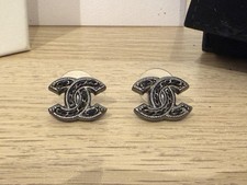 Boucles oreilles chanel cc - boucles,