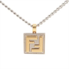 Collana Fendi FF GP argento x oro