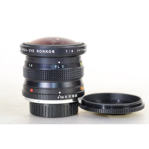 Minolta fish eye 5 - mc, 4,0/7,5