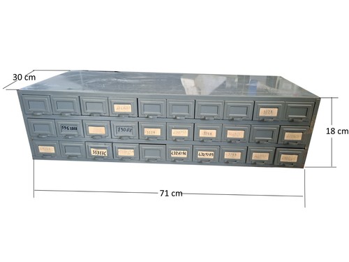 Cassettiera metallo 30 - in,