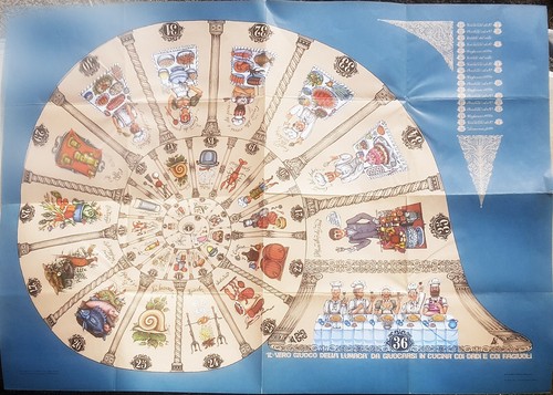 Gioco dell oca lumaca 1971 - gioco, dell'oca