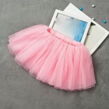 Girls Net Tulle Skirt Elastic