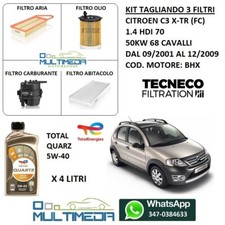 TAGLIANDO 4 FILTRI OLIO