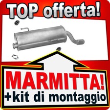 Silenziatore Posteriore per