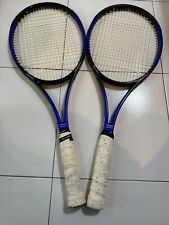 2 HEAD Pro Tour 630 Trek Font PT57A Vintage Austria Tennis Racket Racquet Muster