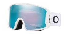 Oakley Line Miner L Bianco Opaco I Prizm Zaffiro Iridio