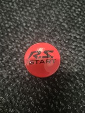 Pulsante Avviamento Renault RS Rosso