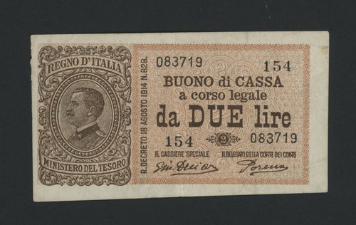 Italia lire 1914 pick - italia,