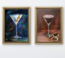 DUE DIPINTI! Cocktail MARTINI