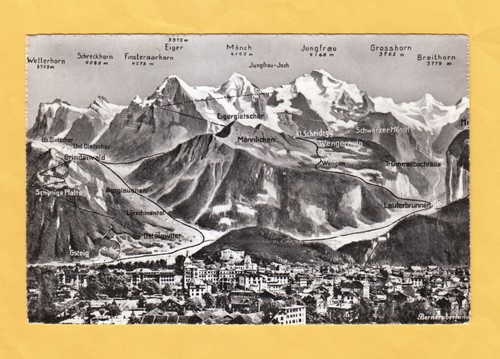 Cartolina svizzera berner - cartolina,