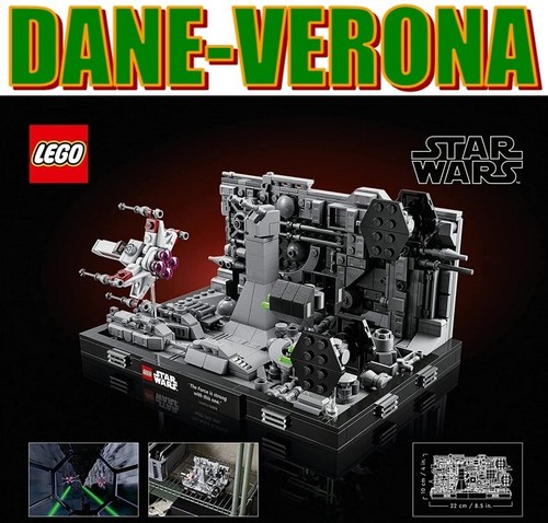 Lego diorama volo - -, sulla