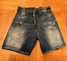 AUTHENTIC Dsquared2 denim shorts size 48 / 50 IT DSQ2 ICON made in italy